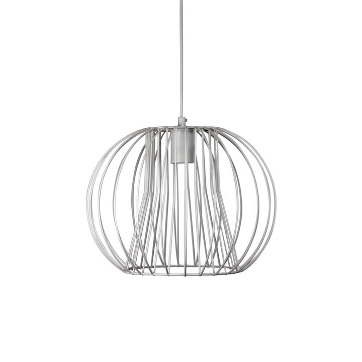 Malo.35 Single Wire Pendant White