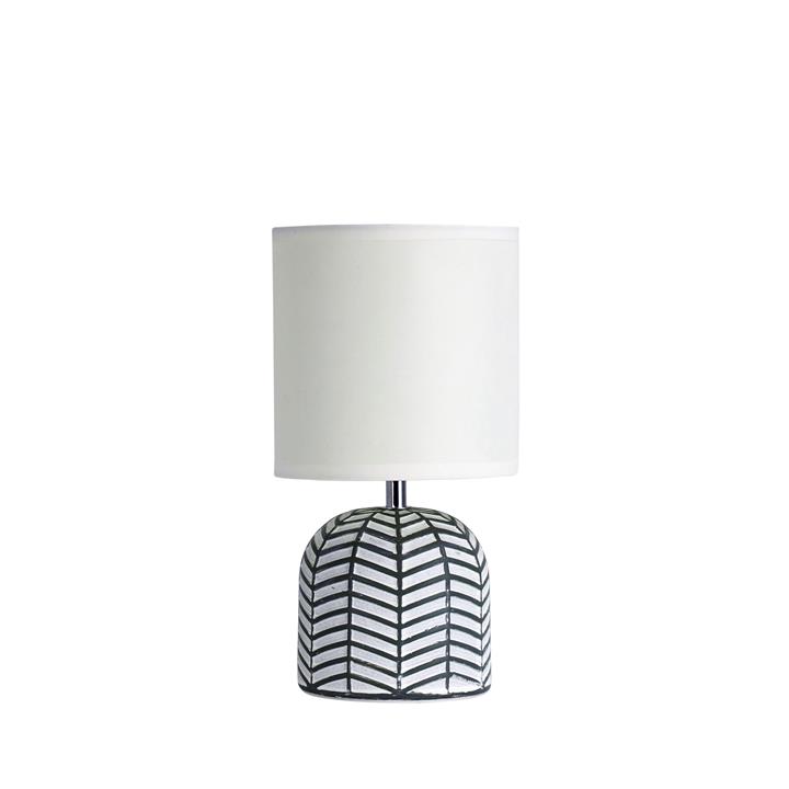 Mandy Complete Table Lamp White