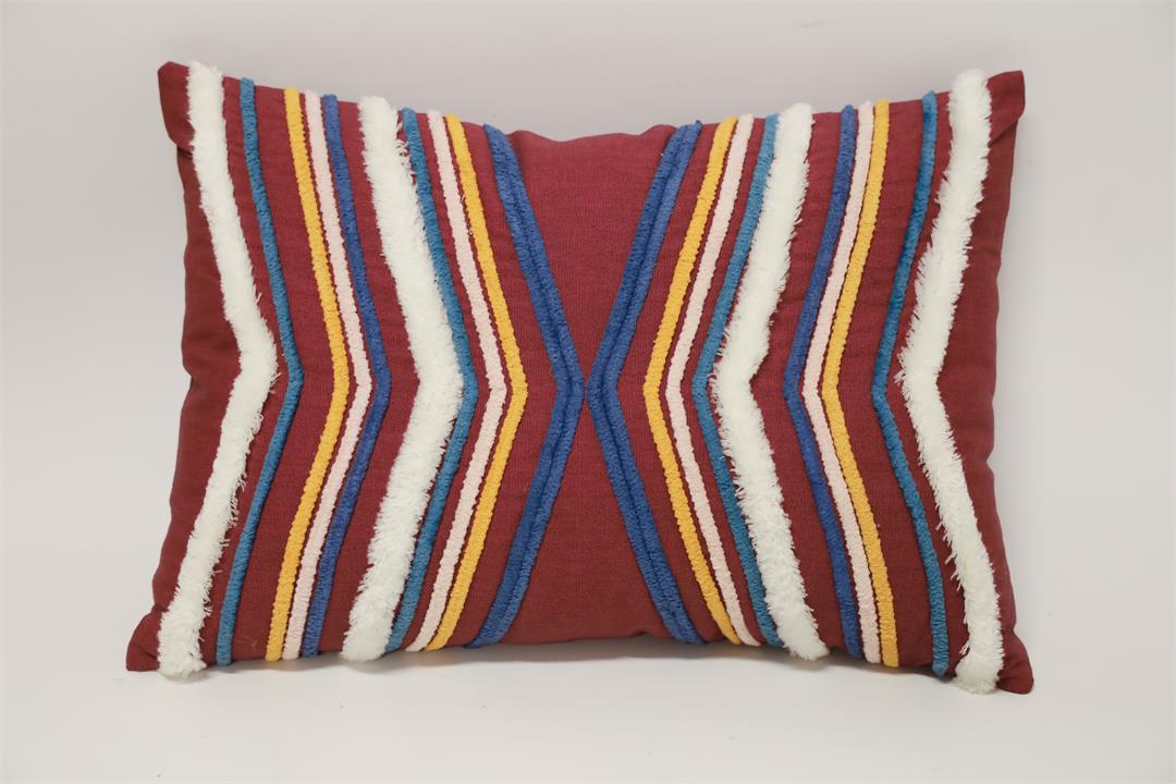 Marc Embroidered Cushion Rectangle