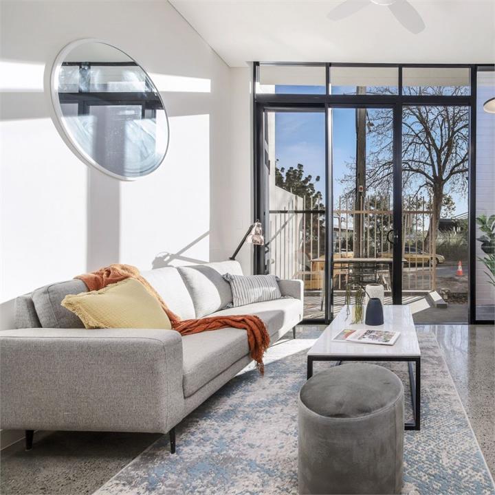 Mariane 2 Seater Sofa in Grey Fabric