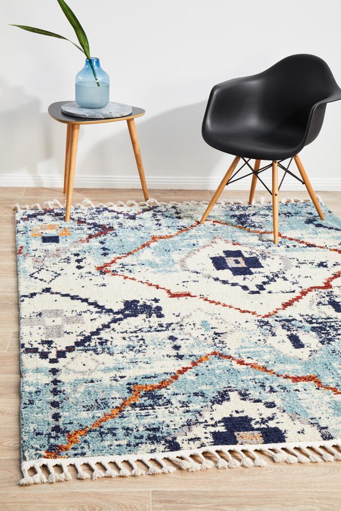 Marrakesh 444 Blue Rug - 400X300CM