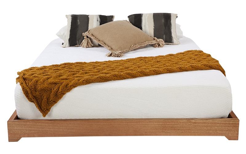 Martel custom timber platform bed