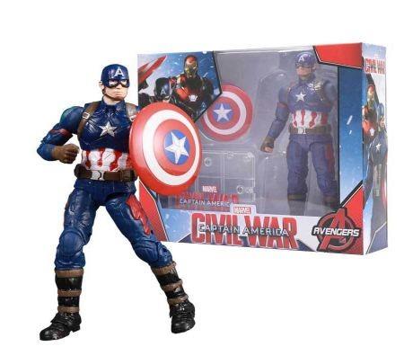 Marvel Captain America 7-Scale Marvel Super Hero Action Figure Toy