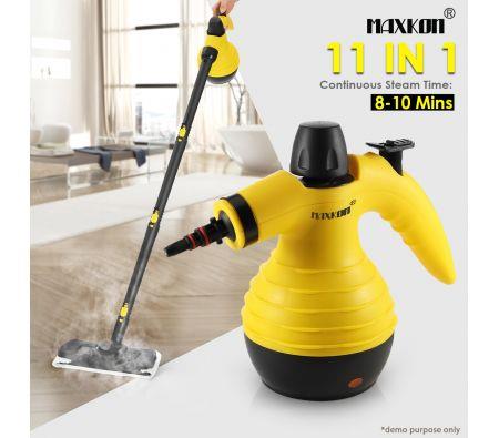 Maxkon 11 in 1 Handheld Steam Cleaner With Steam Mop Function