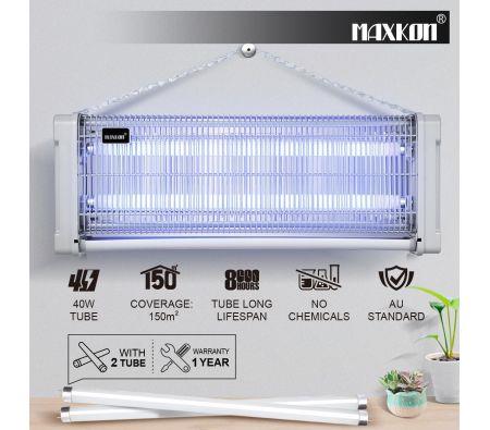 Maxkon 40W Insect Killer Eco Mosquito Fly Bug Zapper Electronic Home Pest Control - Grey