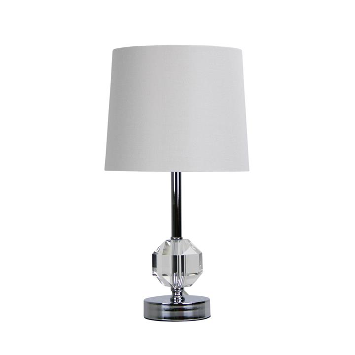 Maya.2 Crystal & Chrome Table Lamp