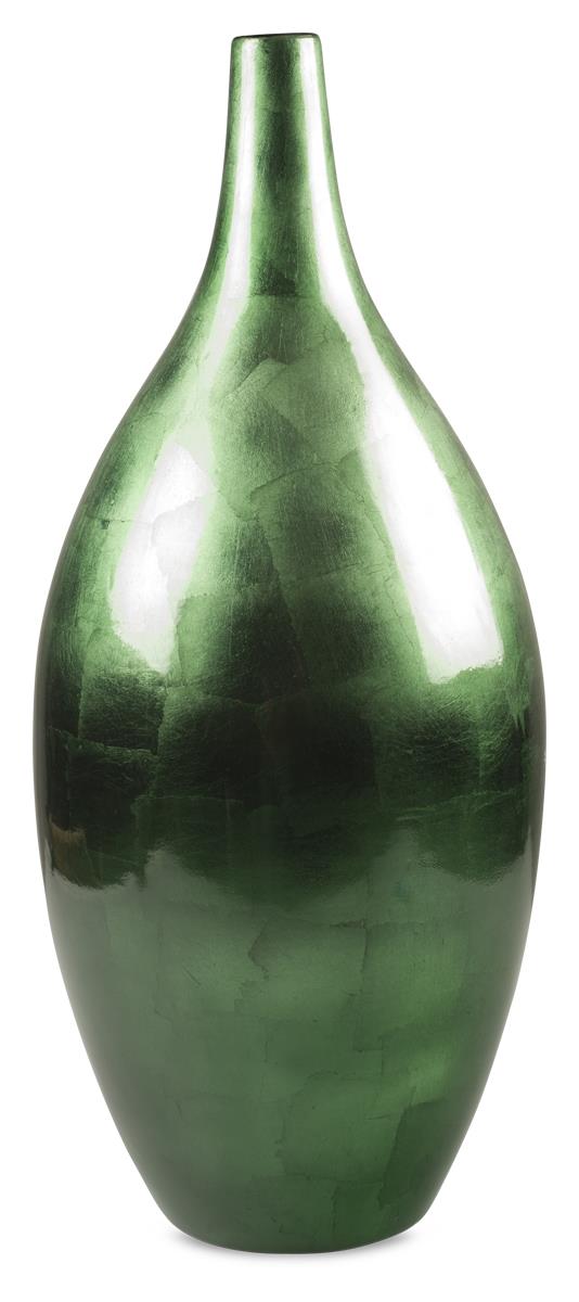 Medium Bottle Vase - Green