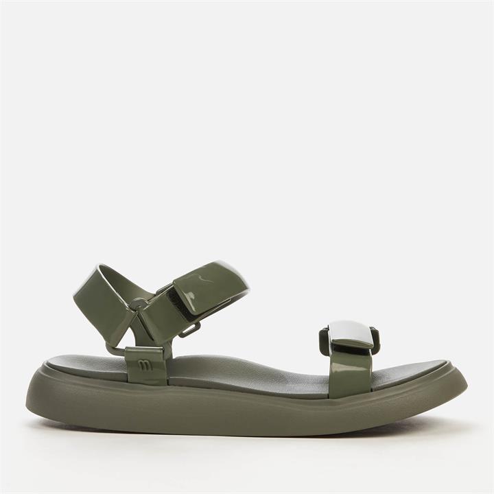 Melissa Women's Papete Essential Sandals - Khaki - UK 4