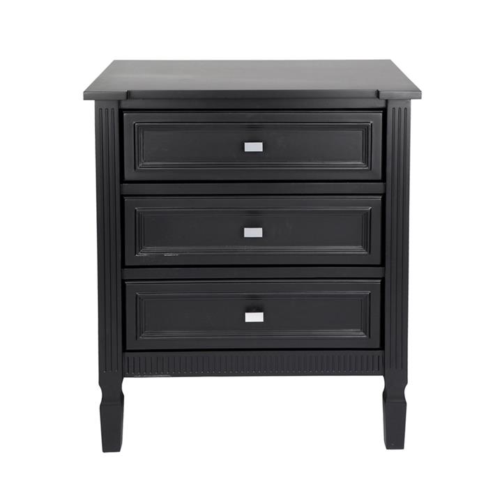 Merci Bedside Table - Large Black