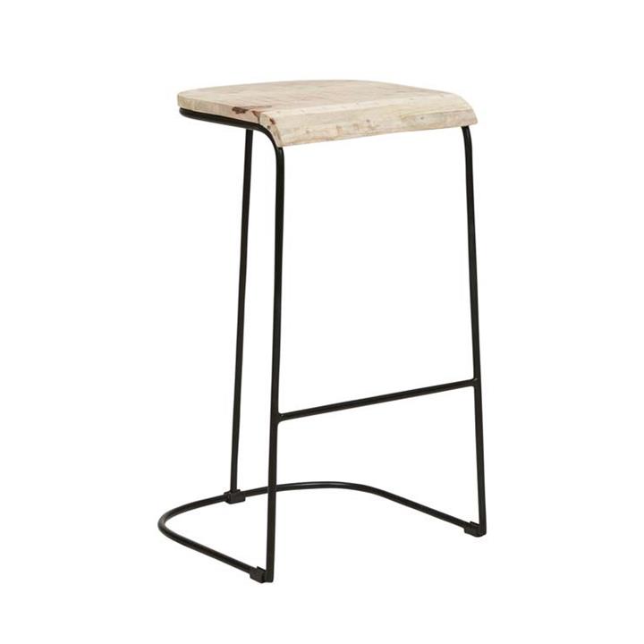 Merricks Barstool Natural/Black