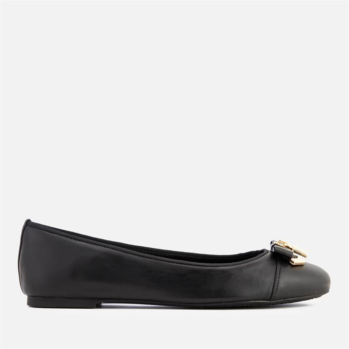 MICHAEL Michael Kors Women's Alice Leather Ballet Flats - Black - US 9/UK 6