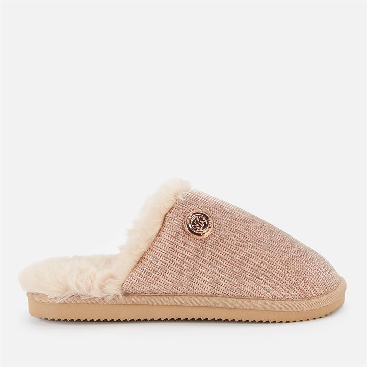 MICHAEL Michael Kors Women's Janis Slippers - Dark Copper - UK 4