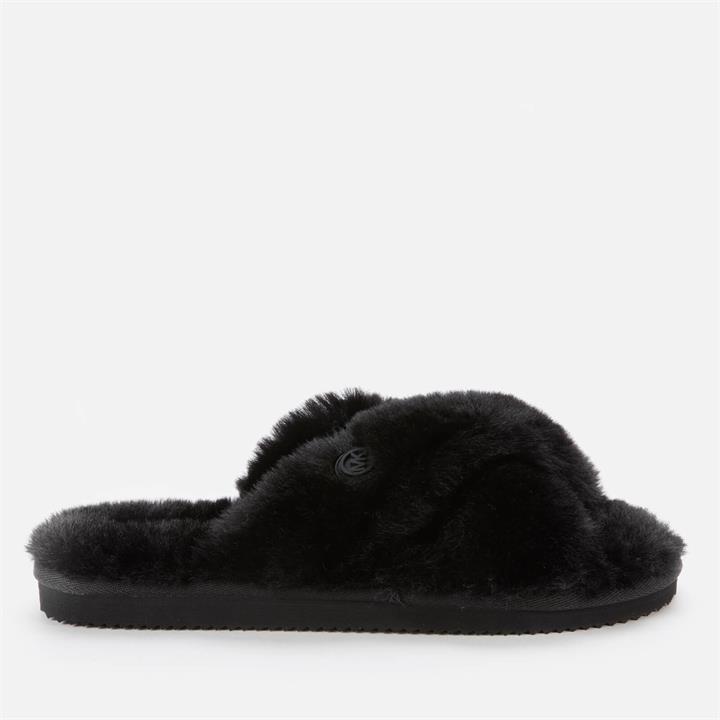 MICHAEL Michael Kors Women's Lala Slide Slippers - Black - UK 6