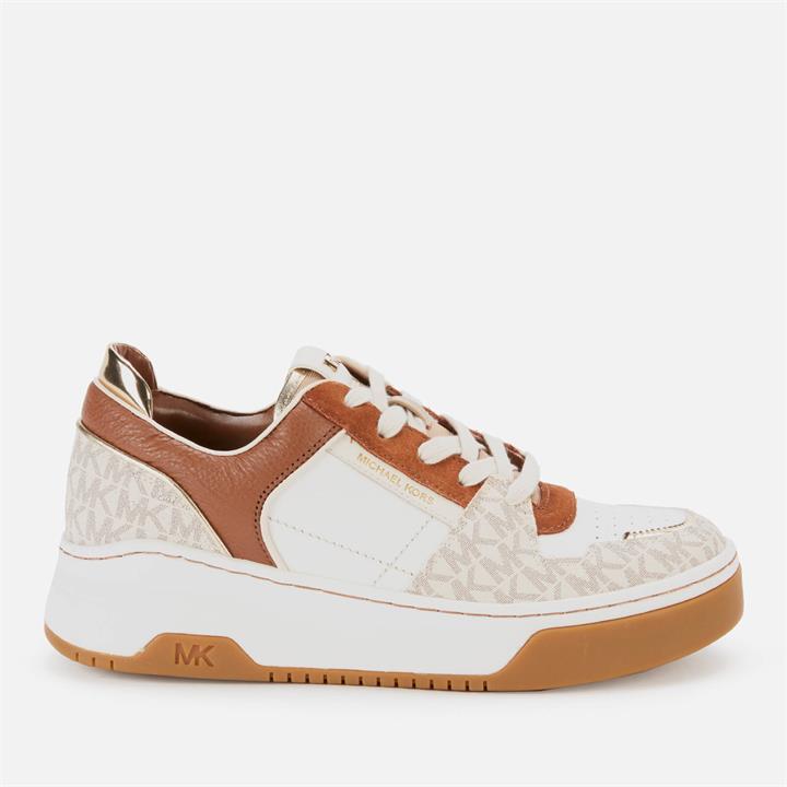 MICHAEL Michael Kors Women's Lexi Chunky Trainers - Optic White Multi - UK 4