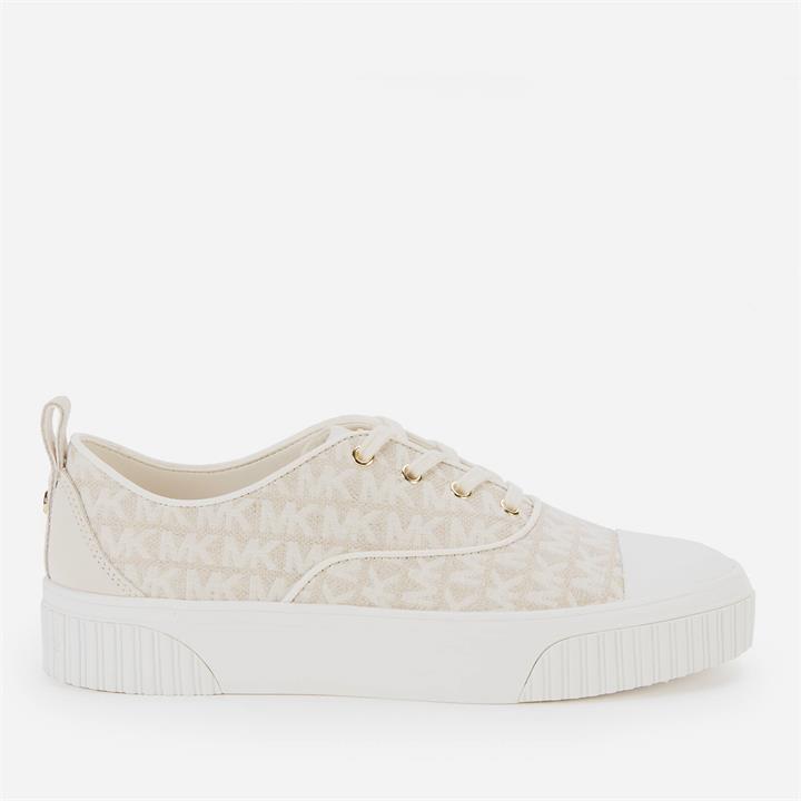 MICHAEL Michael Kors Women's Ollie Low Top Trainers - Vanilla - UK 7