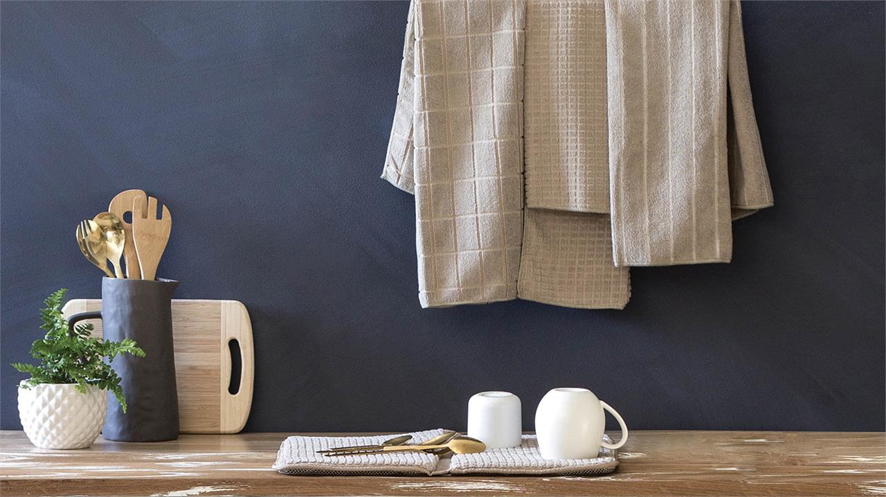 Microfibre Deluxe Dish Drying Mat Mocha