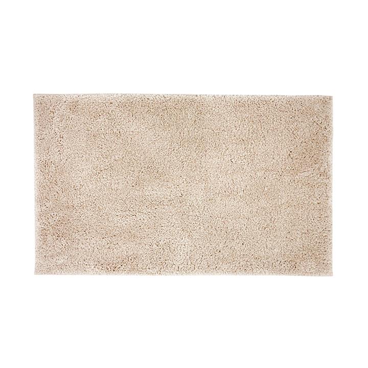 Microplush Large Bath Mat 50 x 80cm Buff