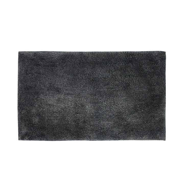 Microplush Large Bath Mat 50 x 80cm Pewter