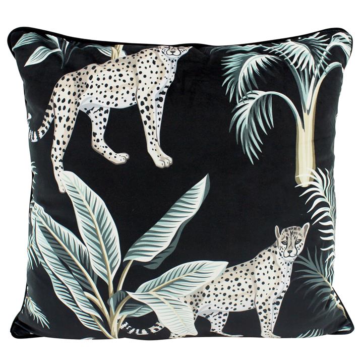 Midnight Duo Velvet Cushion 50x50cm
