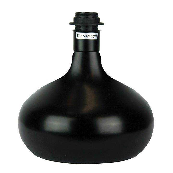 Milo Black Lamp Base Only