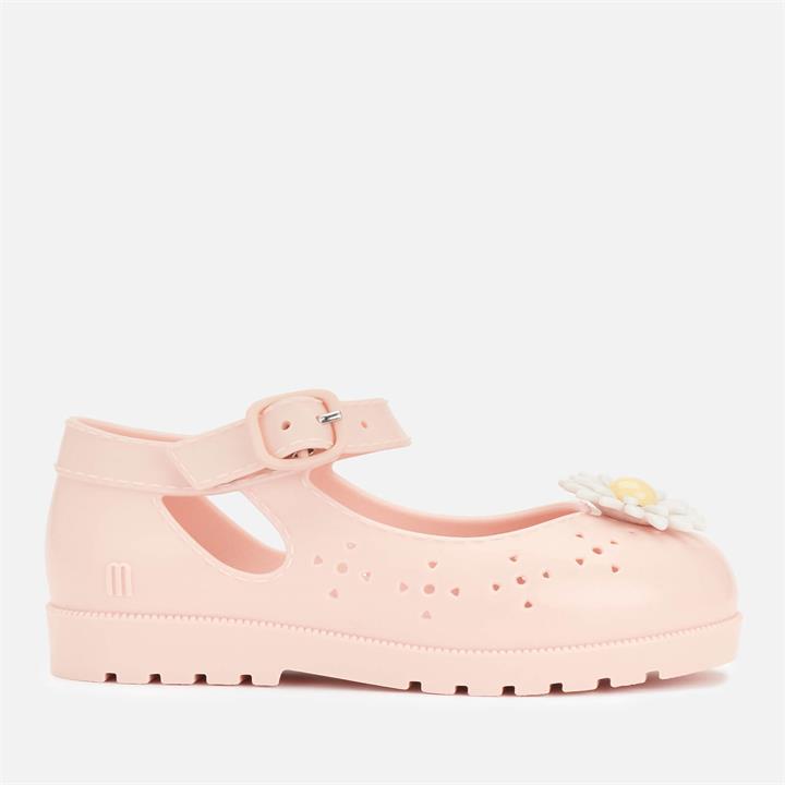 Mini Melissa Toddler's Mini Classic Daisy Sandals with Bag - Pink - UK 5 Toddler