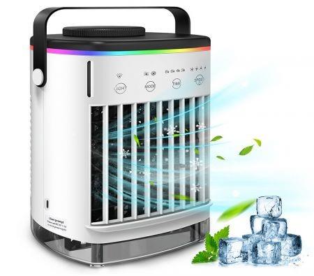 Mini Portable Air Conditioner Air Cooler Fan Water Cooling Fan 700ML tank  USB powered
