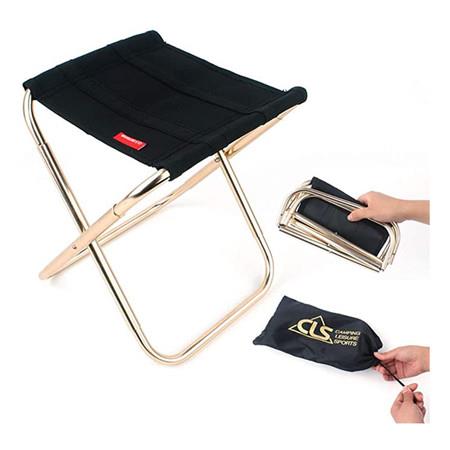 Mini Super Lightweight Portable Folding Stool,Outdoor Folding Chair Slacker Chair For BBQ,Camping,Fishing
