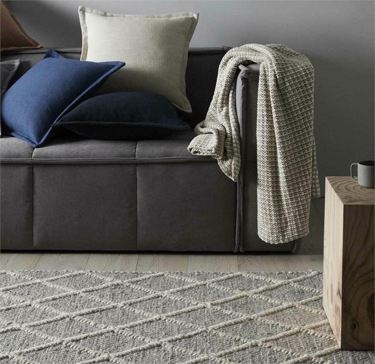 Mitre Floor Rug - 200x300 - Feather