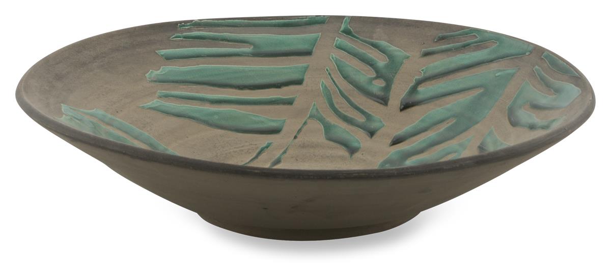 Monstera Large Ceramic Bowl