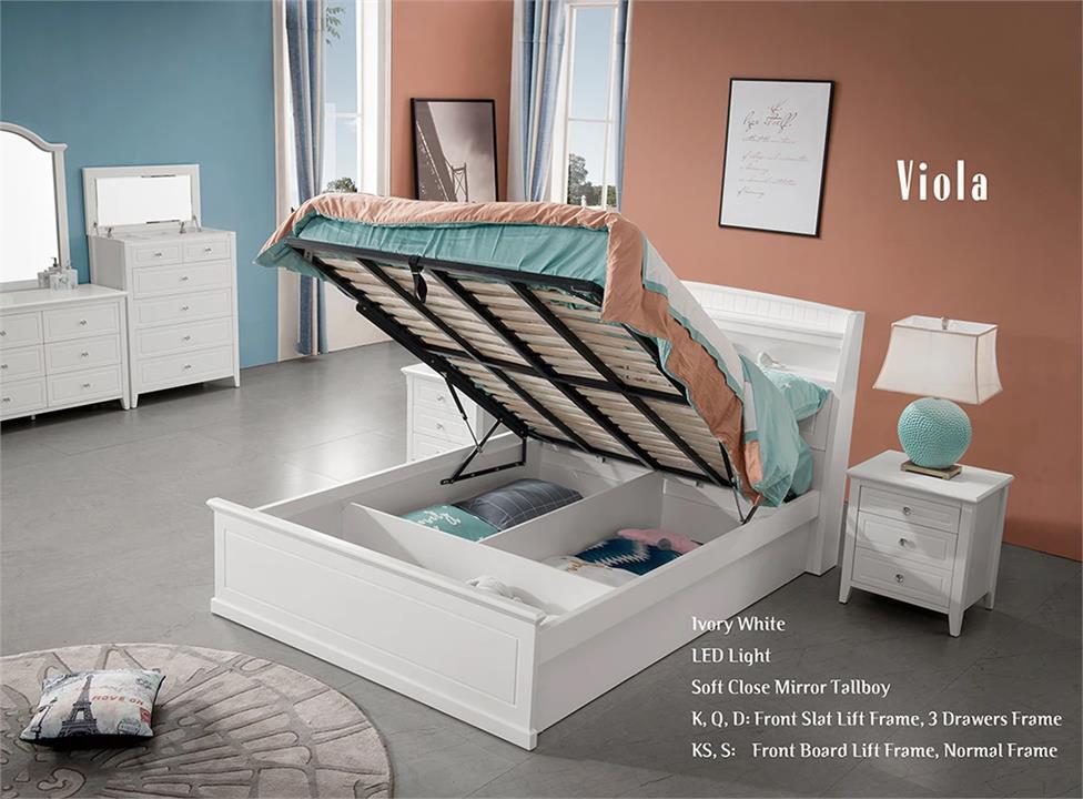 Monzart timber bed frame