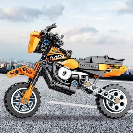 Motorbike Honda ModelX Building Blocks Tansport Series Children Assembling Toys 221pcs