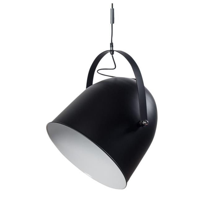 Movable Tub Metal Pendant Black
