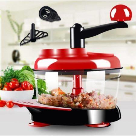 Multi-functional Manual Meat Grinder Food Chopper Dicer Mincer Mixer Blender