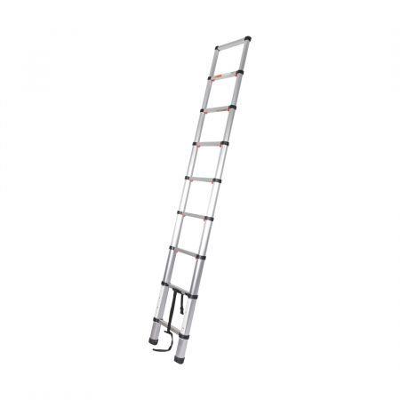 Multipurpose Ladder Telescopic Aluminum One Button Retraction Slow Down 2.6M