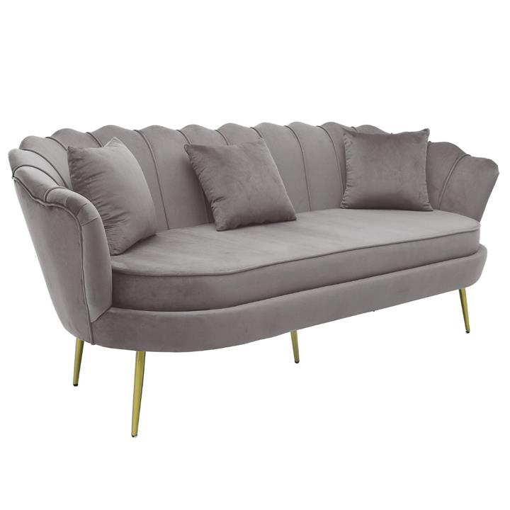 Murcia 2 Seater Grey Velvet