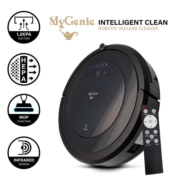 My Genie Robotic Vacuum Cleaner ZX1000 (Black)