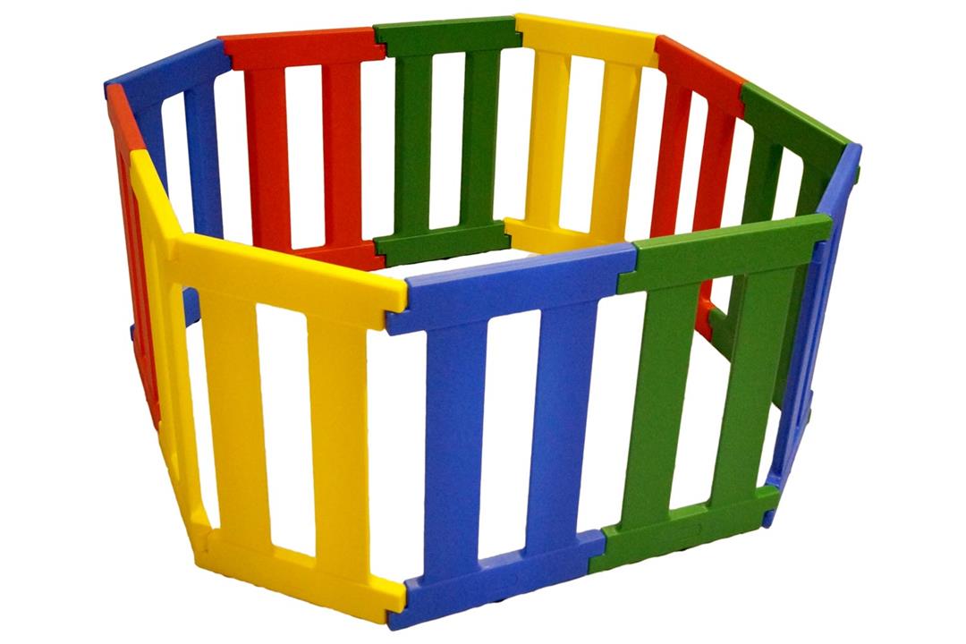 Nanny Panel Playpen Coloured