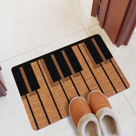 Natural Coir Fiber Doormat Outdoor Mat 45x75cm