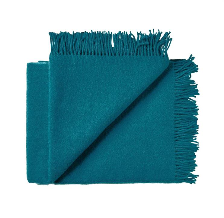 Nevis Throw - Turquoise