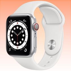 New Apple Watch Series 6 Aluminium GPS+Cellular M07F3 44mm Silver (FREE INSURANCE + 1 YEAR AUSTRALIAN WARRANTY)
