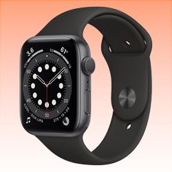 New Apple Watch Series 6 Aluminium GPS+Cellular M07H3 44mm Space Grey (FREE INSURANCE + 1 YEAR AUSTRALIAN WARRANTY)