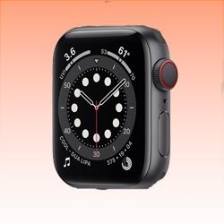 New Apple Watch Series 6 M02F3 44mm GPS Aluminium Space Grey USA Spec Without Band (1 Year Warranty)