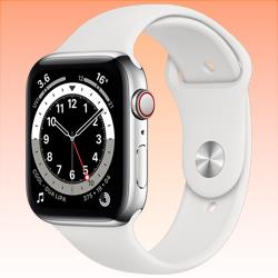 New Apple Watch Series 6 Stainless Steel GPS+Cellular M07L3 44mm Silver (FREE INSURANCE + 1 YEAR AUSTRALIAN WARRANTY)