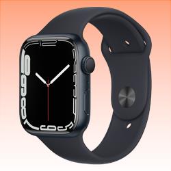 New Apple Watch Series 7 Aluminium GPS MKM43 45mm Midnight (FREE INSURANCE + 1 YEAR AUSTRALIAN WARRANTY)