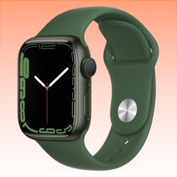 New Apple Watch Series 7 Aluminium GPS MKN03 41mm Green (FREE INSURANCE + 1 YEAR AUSTRALIAN WARRANTY)