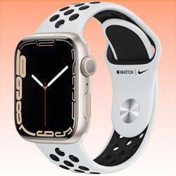 New Apple Watch Series 7 Aluminium GPS MKNA3 45mm Starlight (FREE INSURANCE + 1 YEAR AUSTRALIAN WARRANTY)