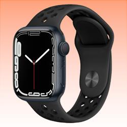New Apple Watch Series 7 Aluminium GPS MKNL3 41mm Midnight (FREE INSURANCE + 1 YEAR AUSTRALIAN WARRANTY)