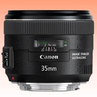 New Canon EF 35mm f/2 IS USM Lens (1 Year Warranty)