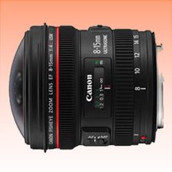 New Canon EF 8-15mm f/4L Fisheye USM Ultra-Wide Zoom Lens (1 Year Warranty)