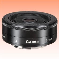New Canon EF-M 22mm F2.0 STM Black Lens (1 Year Warranty)